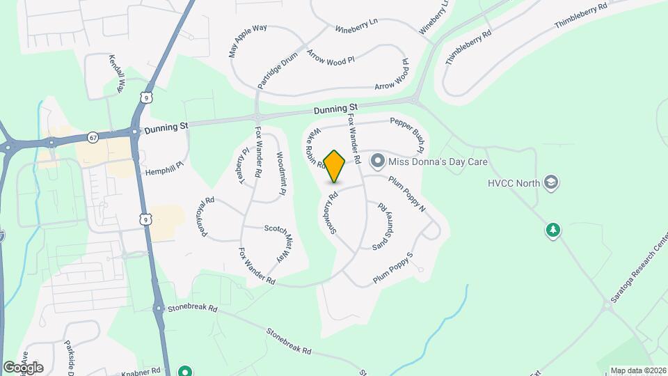 71 Snowberry Rd Map and Location Details