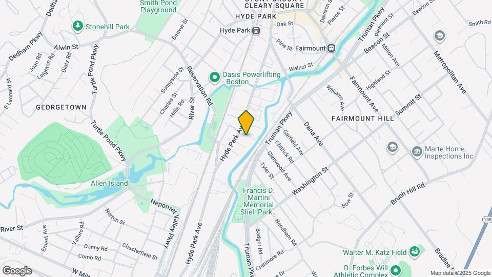 43 Glenwood Ave Map and Location Details