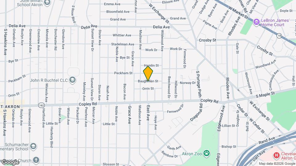 922 Baughman St Mapa y Detalles de la Ubicación