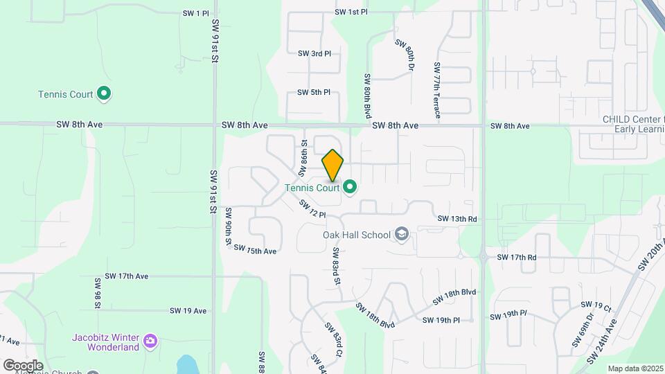 8360 SW 11th Ln Map and Location Details