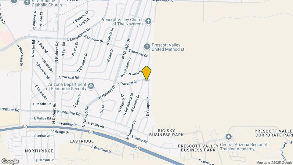 3348 N Yavapai Rd E Map and Location Details