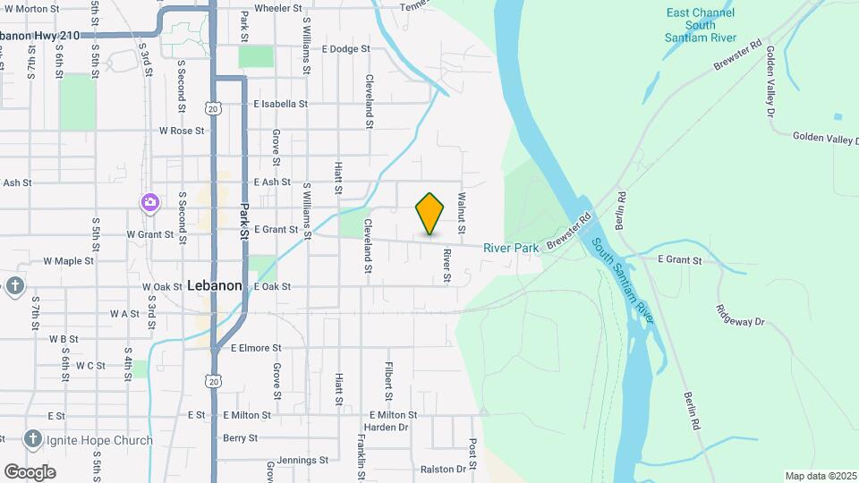 695 E Grant St Map and Location Details