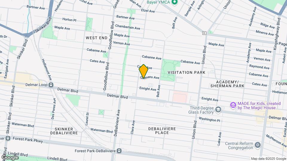 5556-5562 Clemens Pl Mapa y Detalles de la Ubicación
