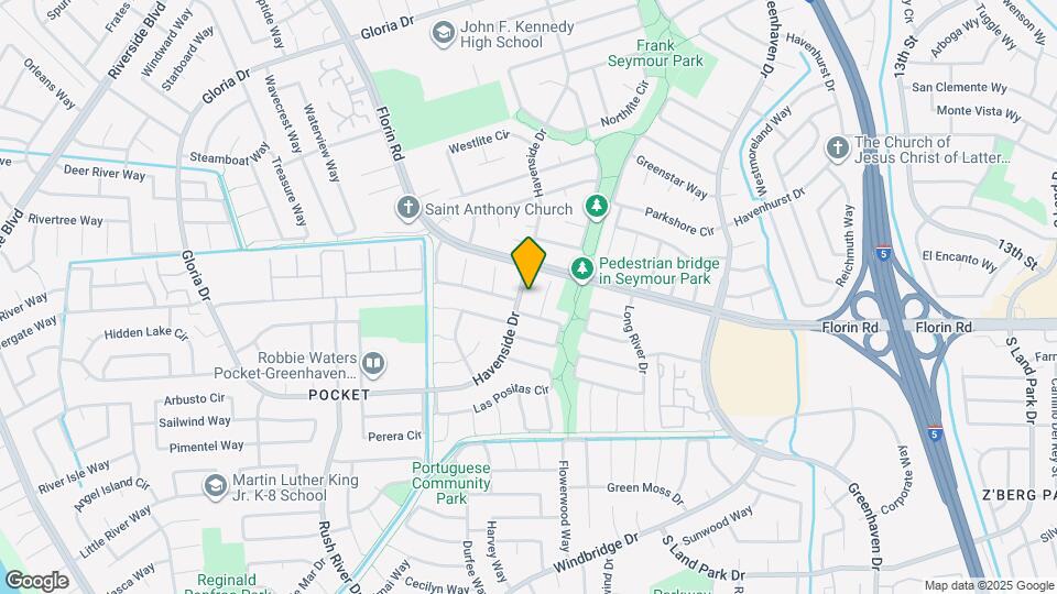 7161 Havenside Dr Map and Location Details