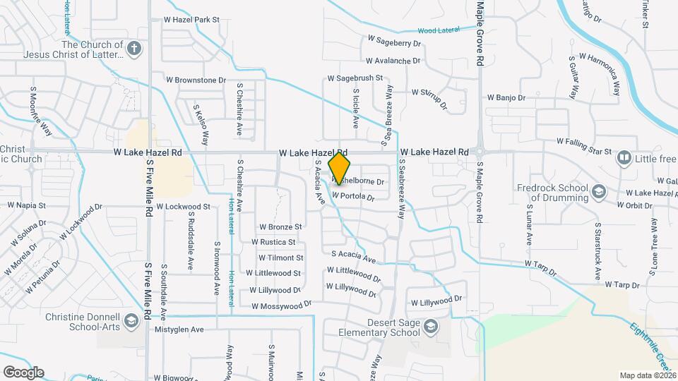 9690 W Portola Dr Map and Location Details