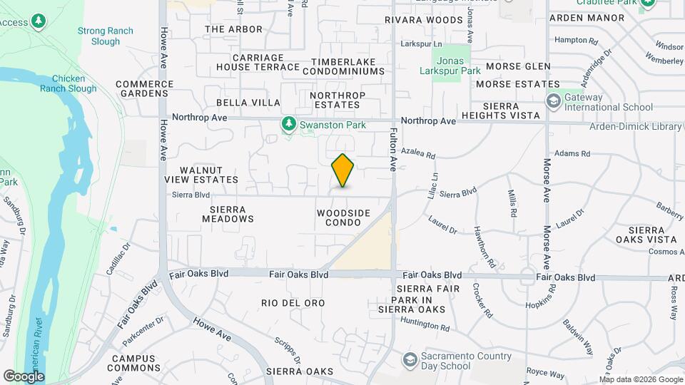 2441-2449 Sierra Blvd Mapa y Detalles de la Ubicación