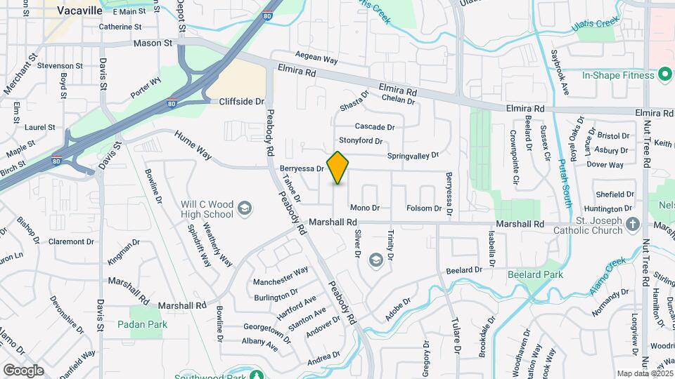 330 Shasta Dr Map and Location Details