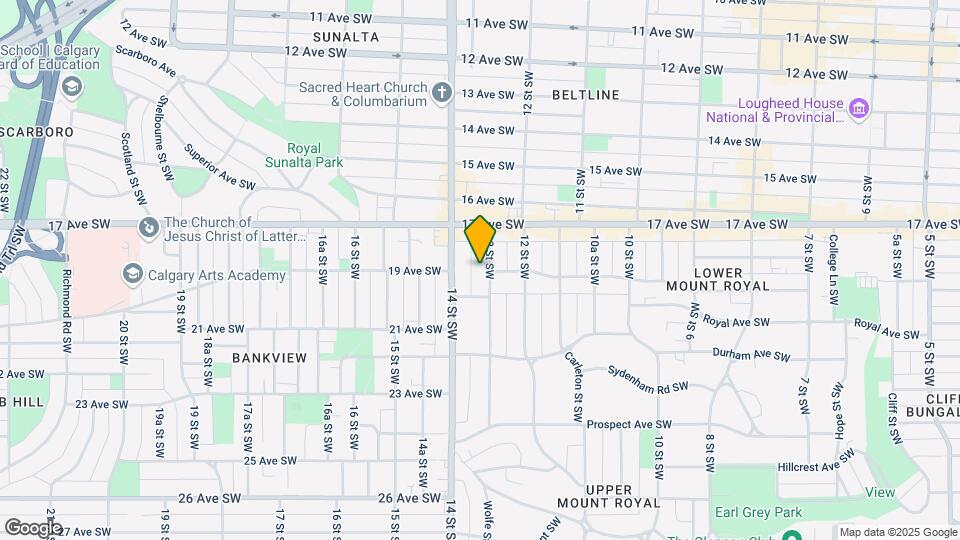 1731 13th St SW Map and Location Details