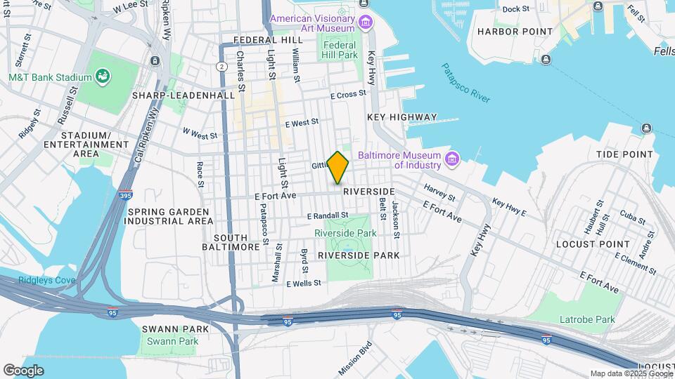 1458 Riverside Ave Map and Location Details
