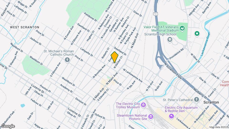 320 N Hyde Park Ave, Unit 2 Map and Location Details