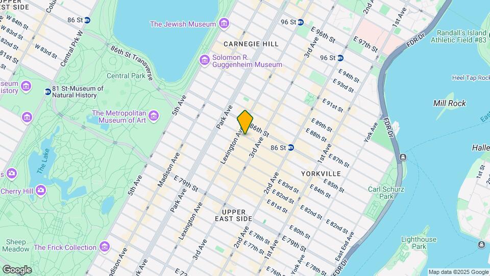 156 E 85th St-Unit -3A Map and Location Details