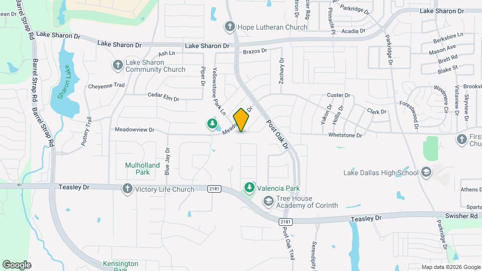 2203 Yellowstone Ln Map and Location Details