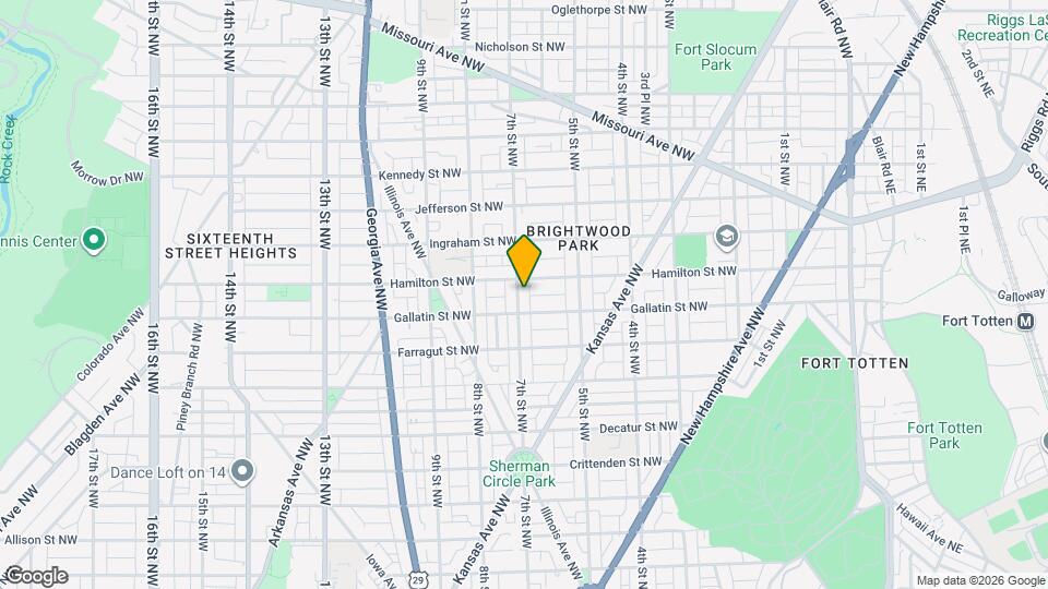 5121 7th St NW Map and Location Details
