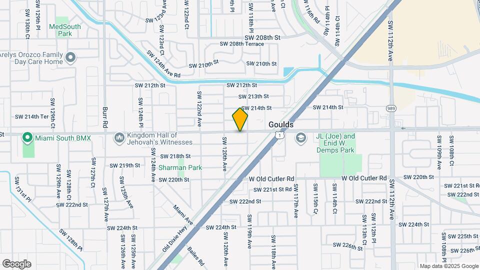 11929 SW 216th St Map and Location Details