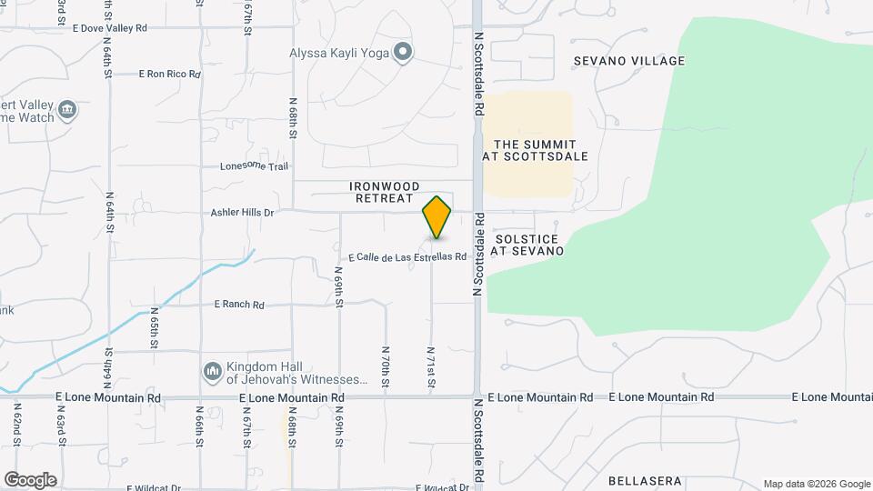 32015 N 71st St Map and Location Details