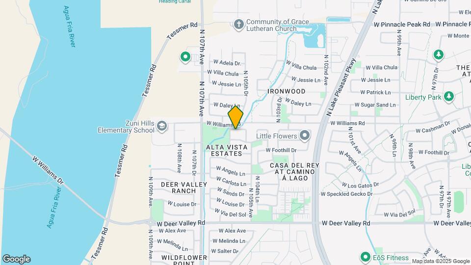 10537 W Donald Dr Map and Location Details