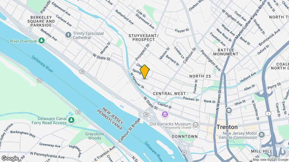 186 Passaic St Map and Location Details
