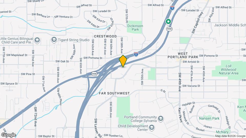 11240 SW Barbur Blvd, Unit 23 Mapa y Detalles de la Ubicación