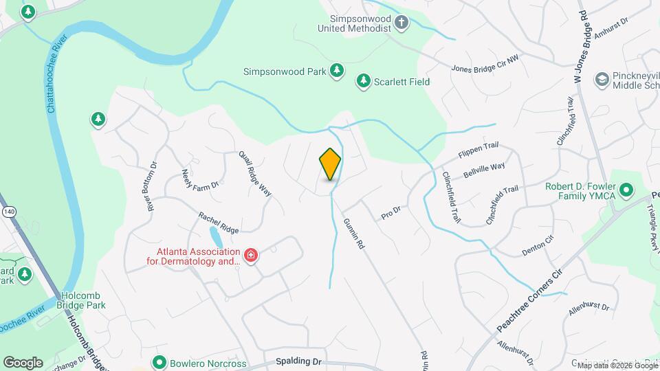 5941 Wilbanks Dr Map and Location Details