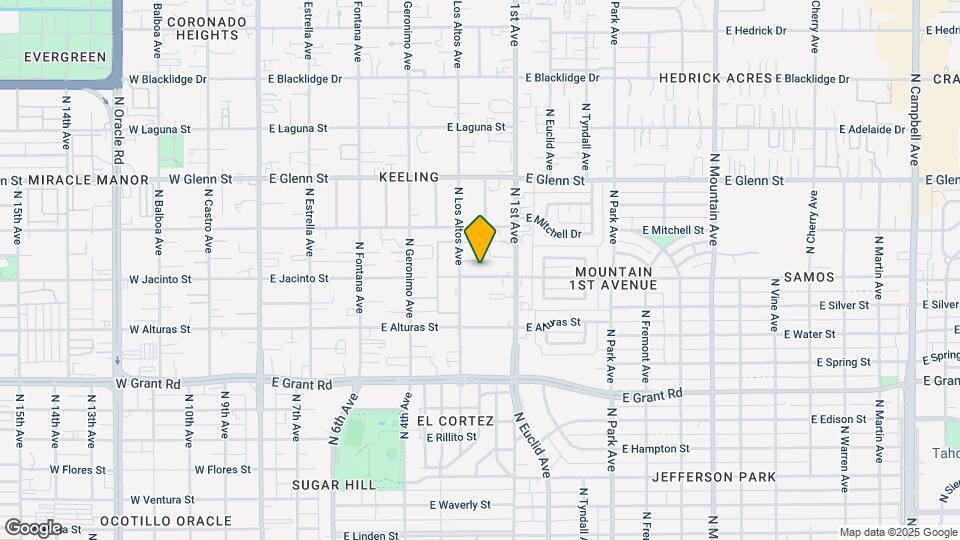 541-547 E Jacinto St Map and Location Details