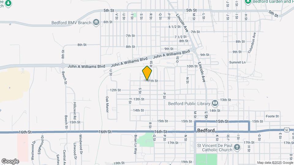 1806 11th St Map and Location Details