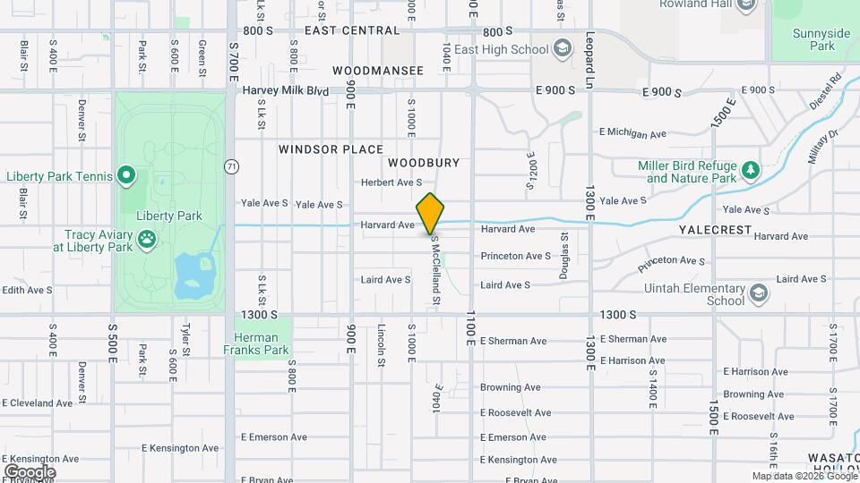 1134 S McClelland St Mapa y Detalles de la Ubicación