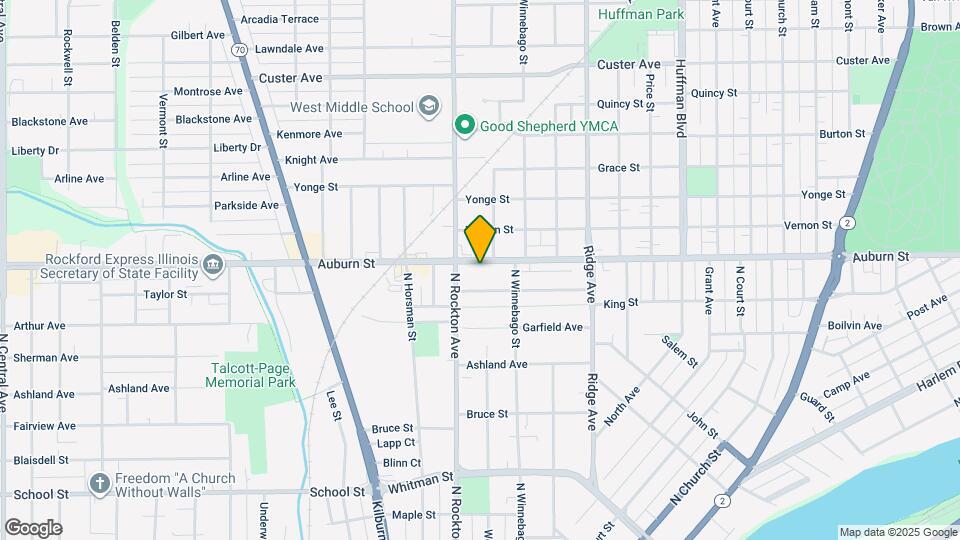 2410 Auburn St Mapa y Detalles de la Ubicación