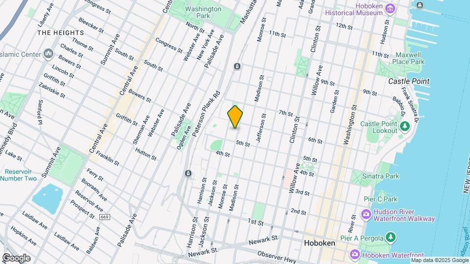 516 Monroe St Map and Location Details