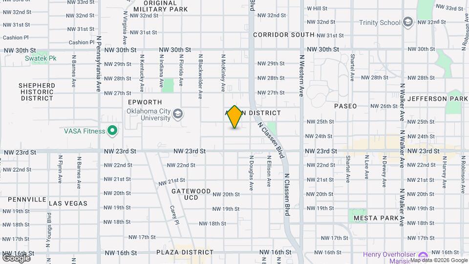 1429 NW 24th St Map and Location Details