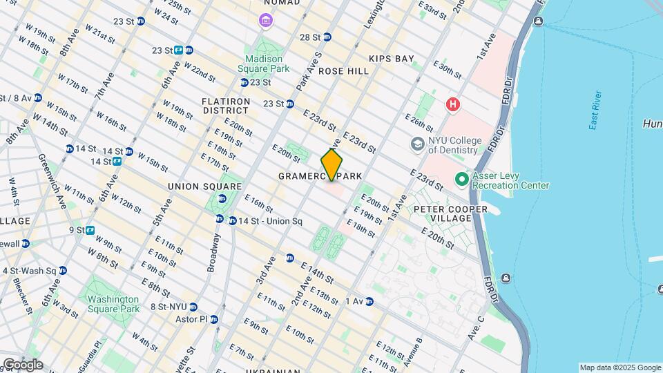 Gramercy Square Mapa y Detalles de la Ubicación