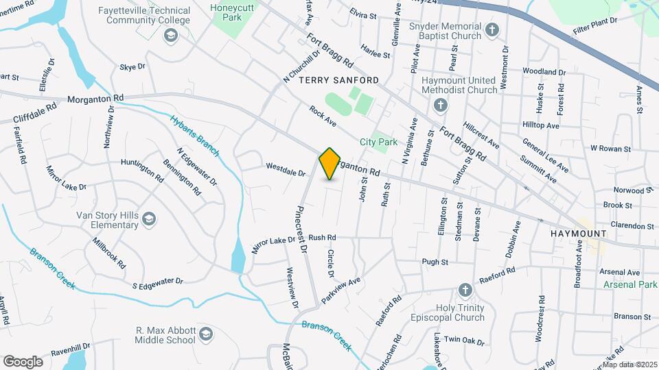 2106 Malloy St Map and Location Details