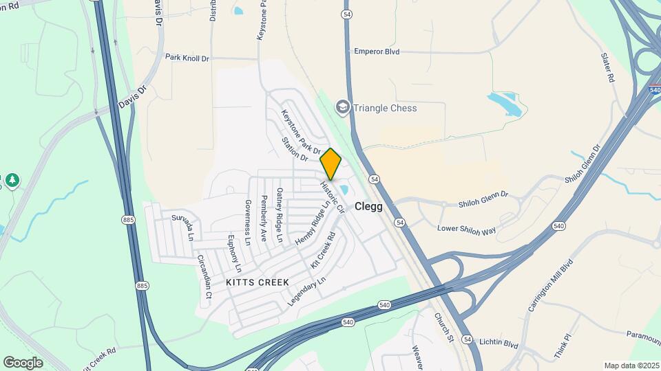 2204 Historic Cir Map and Location Details