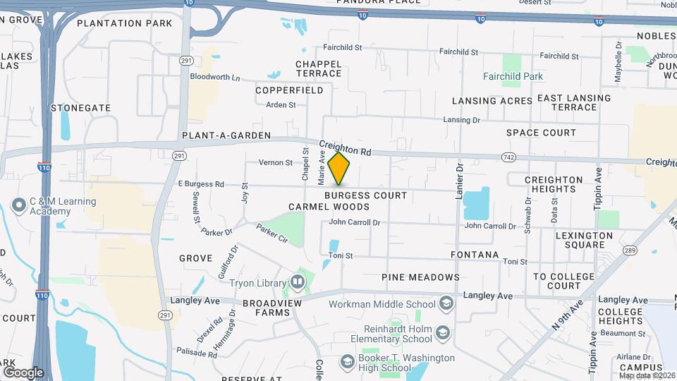 5940 Mona Ln Map and Location Details