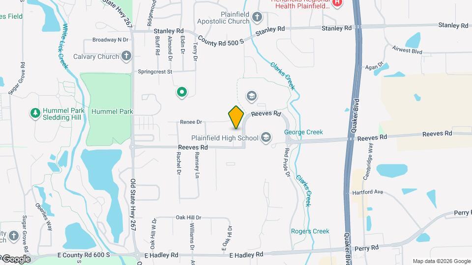 1637 Willard Ct Map and Location Details