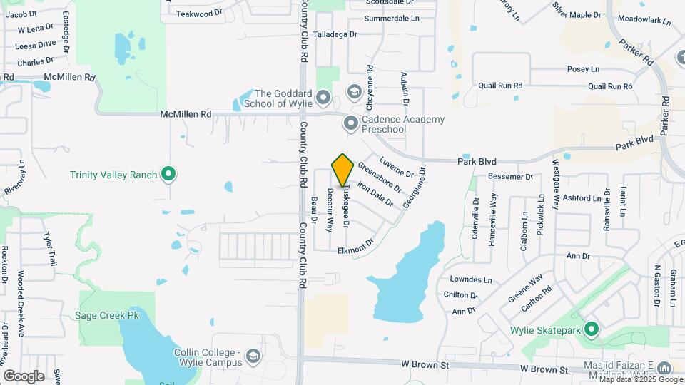 709 Tuskegee Dr Map and Location Details