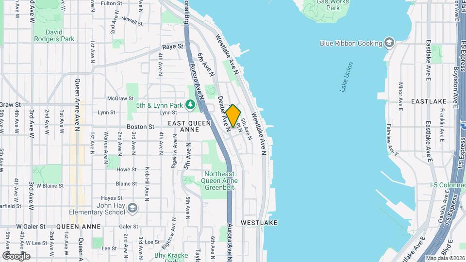 2114 Dexter Ave N Map and Location Details