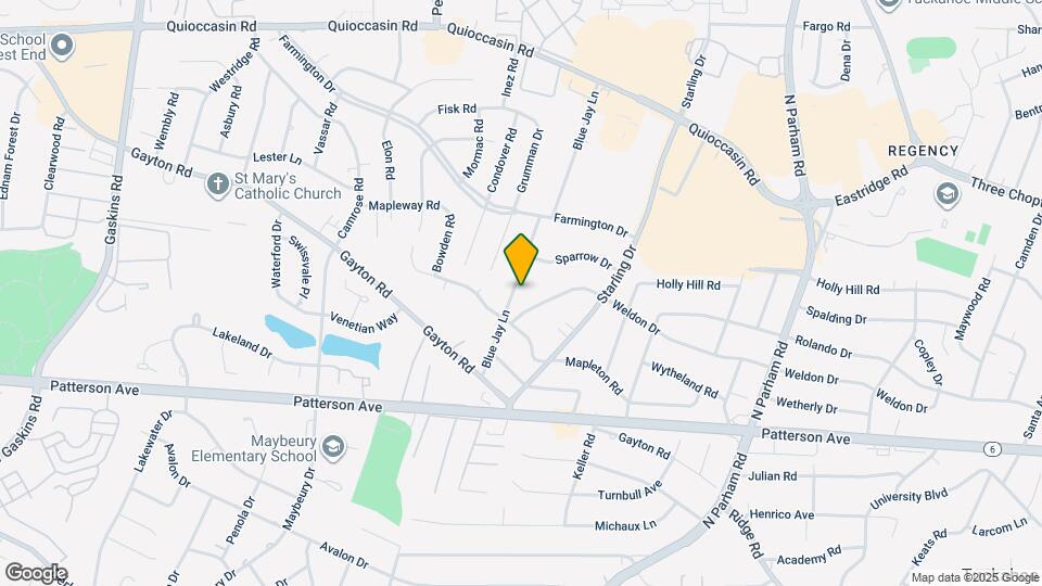 1205 Blue Jay Ln Map and Location Details