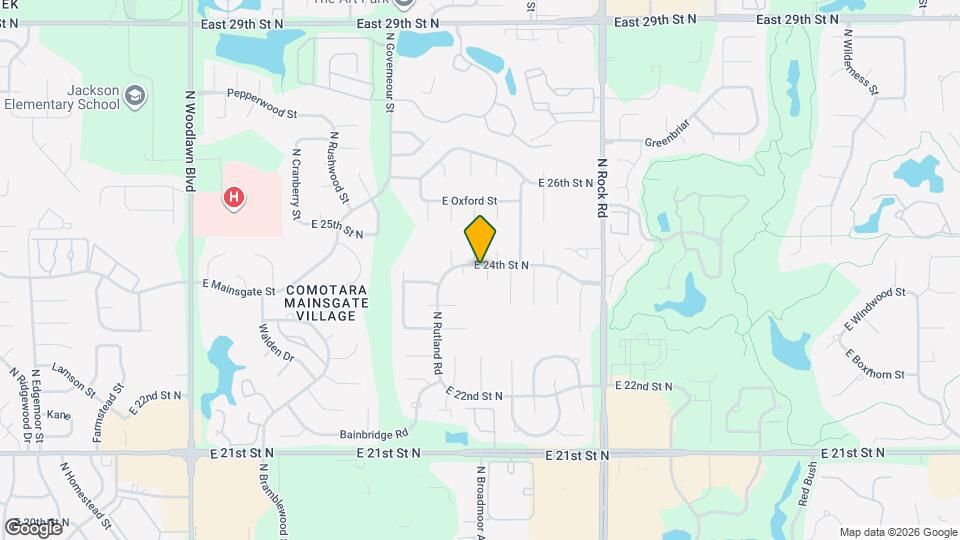 7511 E 24th Ct N Map and Location Details