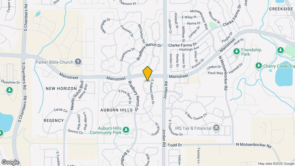 16733 E Auburn Hills Dr Map and Location Details