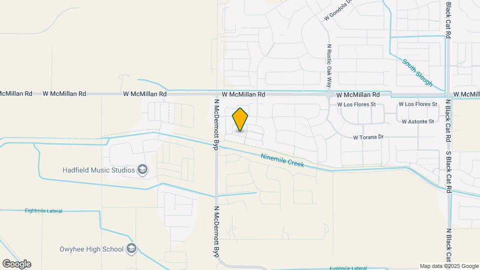 5558 W Aralia Dr Map and Location Details