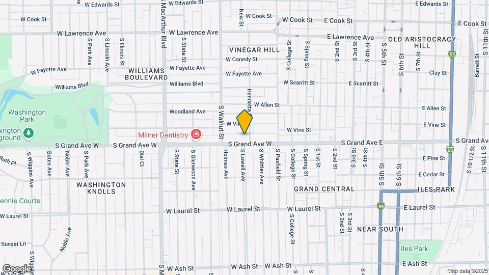 515 S Grand Ave W, Unit I Map and Location Details