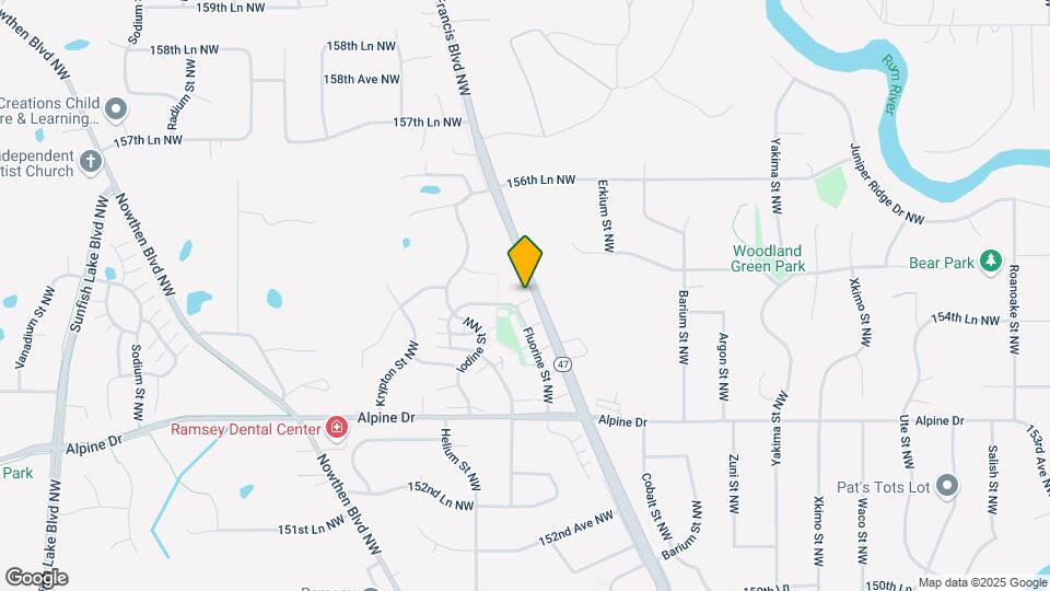 5573 154th Ln NW Map and Location Details