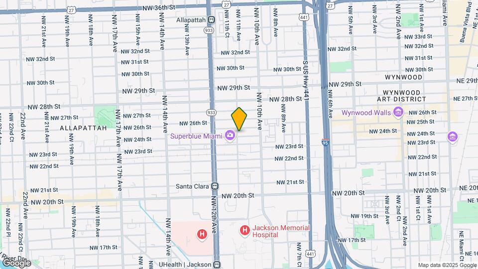 1085 Nw 24th St Map and Location Details