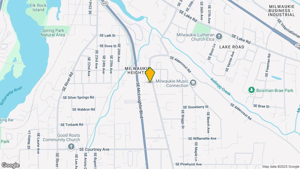 13003 SE Oatfield Rd Map and Location Details