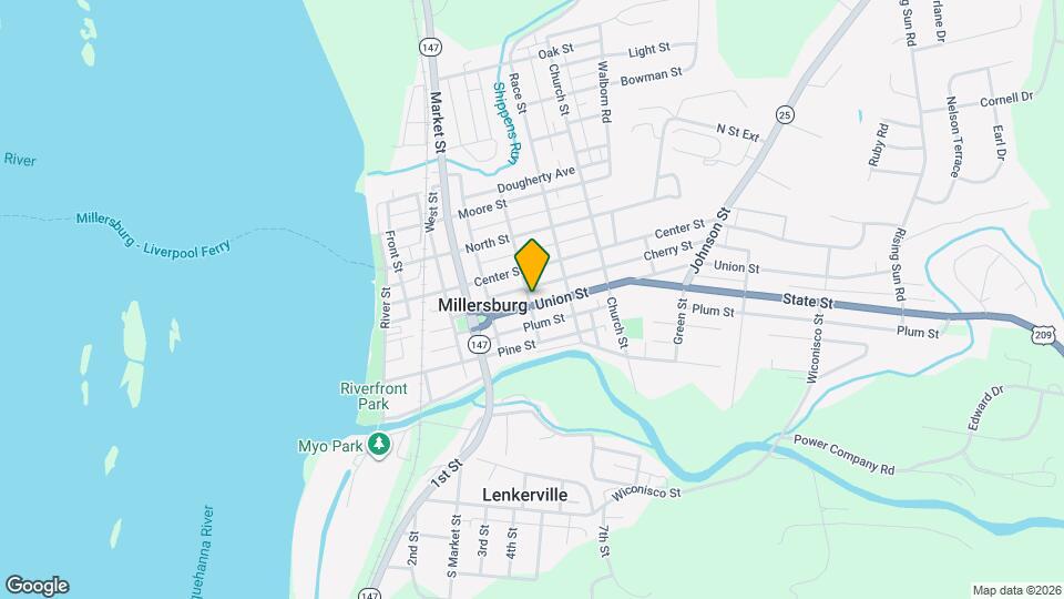 304 Cherry St Map and Location Details