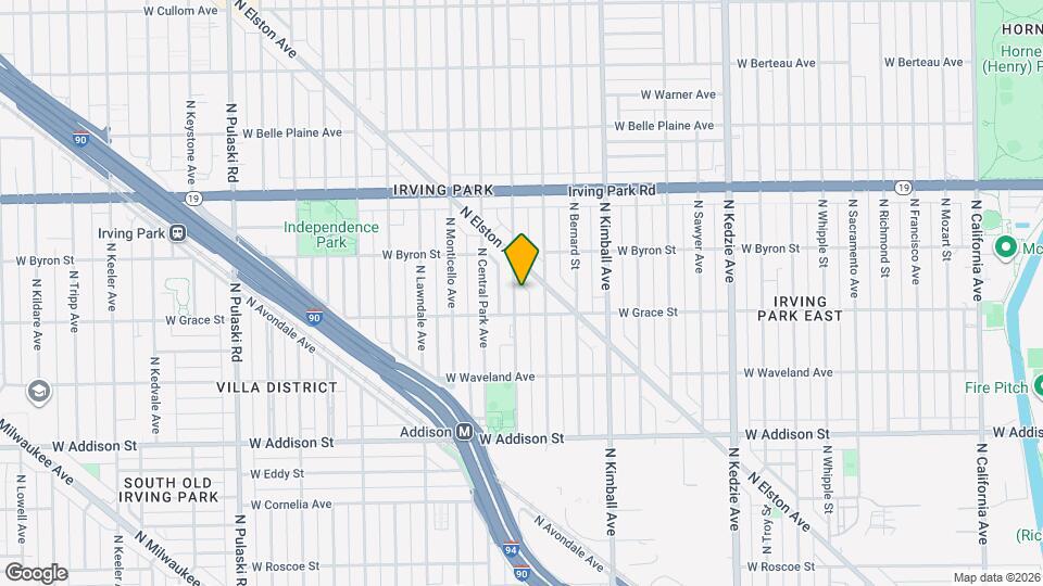 3819 N Drake Ave, Unit 3823-1 Map and Location Details