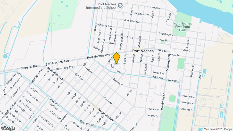1713 Ordway St Mapa y Detalles de la Ubicación