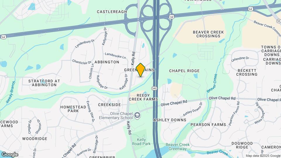 1116 Finch Ct Mapa y Detalles de la Ubicación