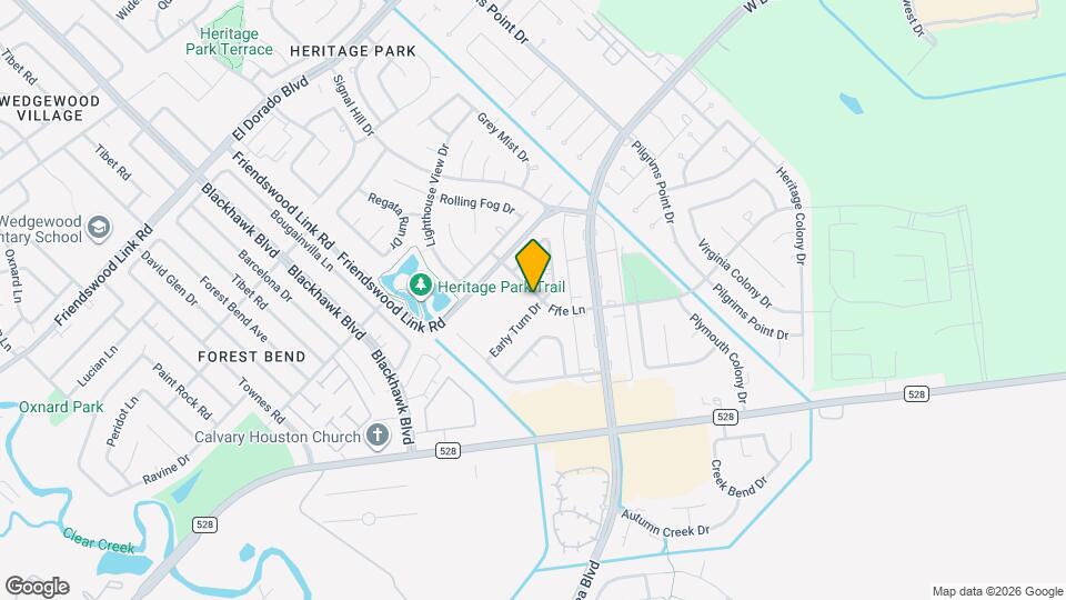 2902 Early Turn Dr Map and Location Details