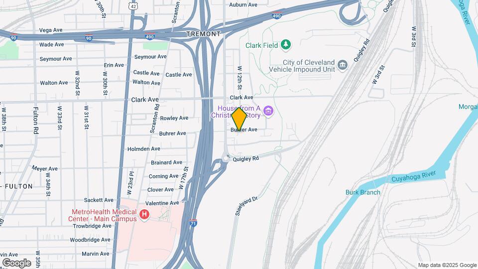 1309 Buhrer Ave Map and Location Details